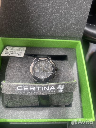 Часы женские certina новые