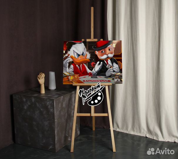 Картина Скрудж макдак и Пеннибэгс