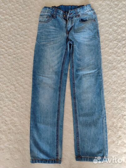 Джинсы на мальчика 134