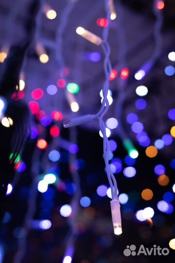 Гирлянда уличная Бахрома 5 метров 165 Led