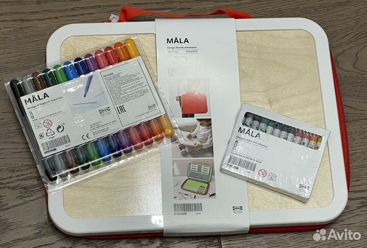 Mala IKEA сумка планшет фломастеры, карандаши икеа
