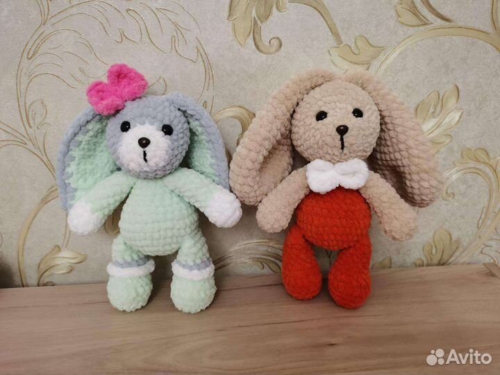 Игрушки амигуруми, ручная работа