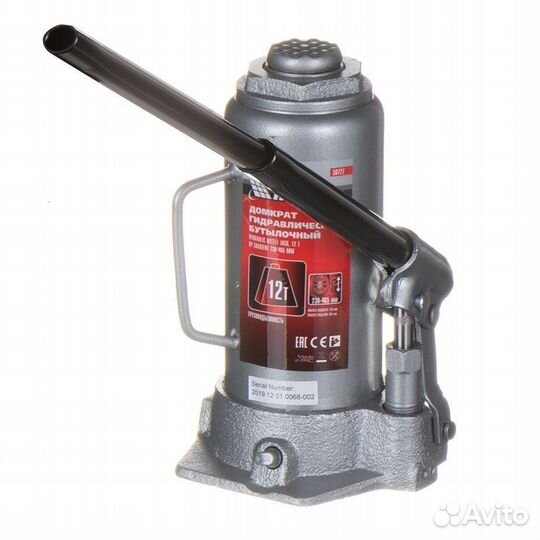 Домкрат гидравлический бутылочный 12 т