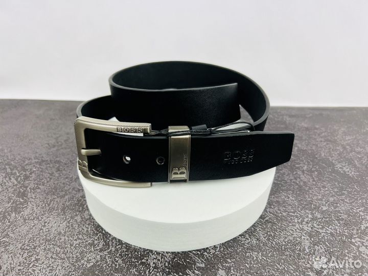 Ремень мужской кожаный Boss