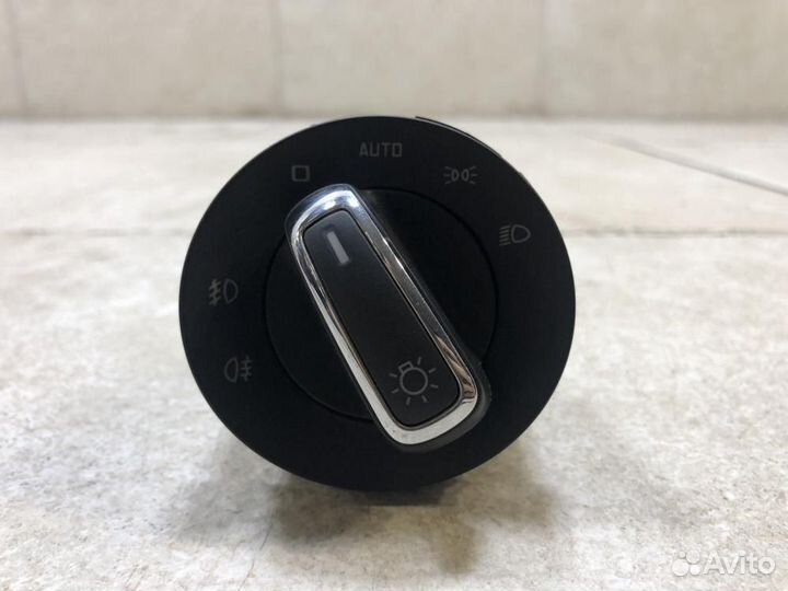 Переключатель света фар Skoda Superb II (2008—2013)