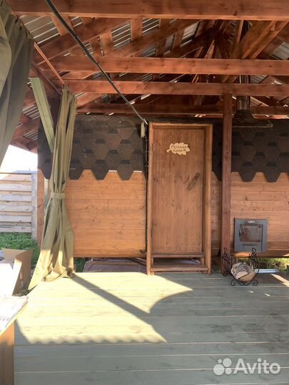 Русская баня на дровах