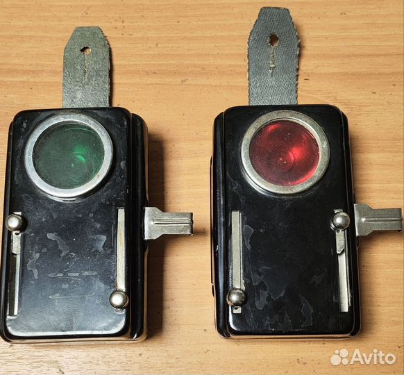 Фонарь трехцветный сигнальный СССР