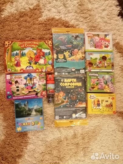 Развивающие игры для детей пакетом