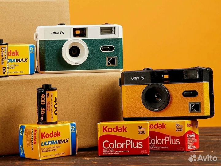 Kodak ultra f9 ultramax 400 color plus 200 36