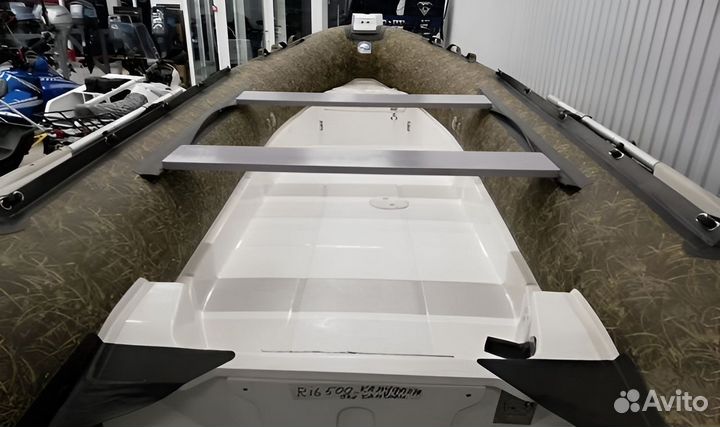 Лодка RIB Stormline Standard no console 430 камуфл