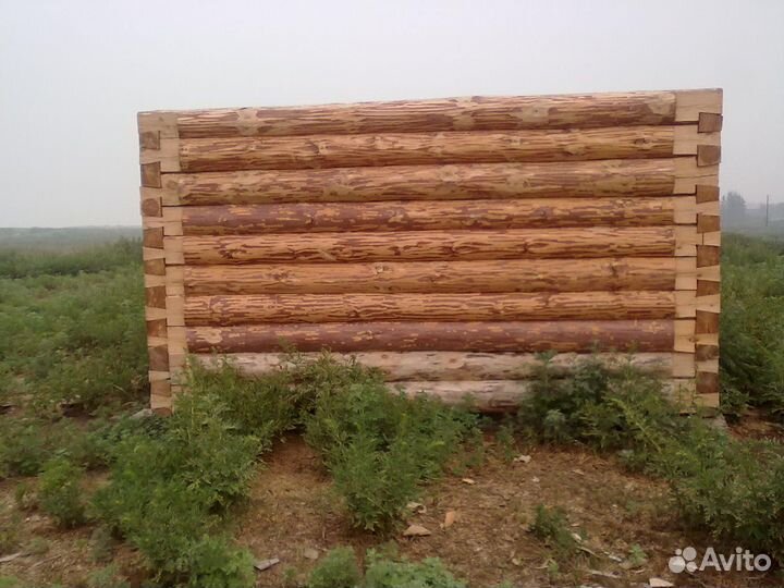 Изготовление срубов бань и прочих строений