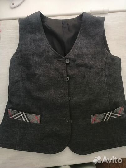 Жилетка школьная для девочки