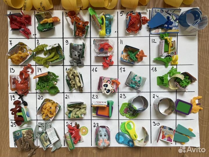 Киндер сюрприз, серии до 2020 г