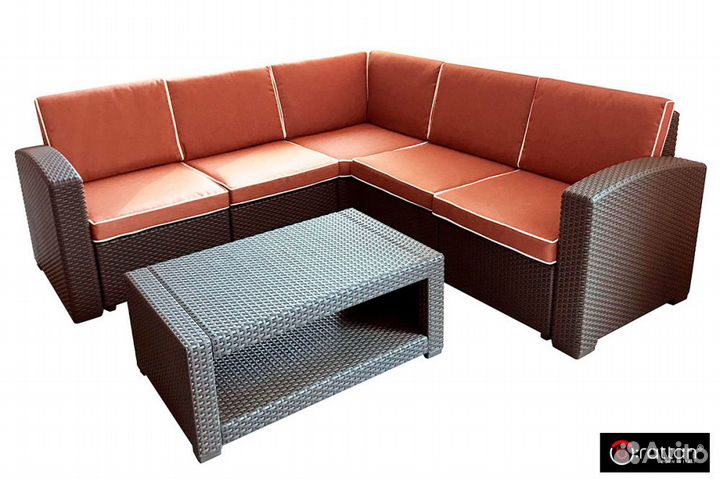B:Rattan Комплект мебели Rattan Premium Corner, в