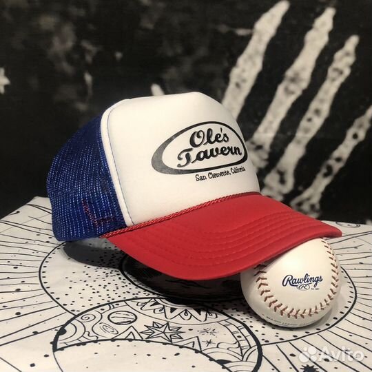 Бейсболка тракер Otto (dadcore thrasher obey vans)