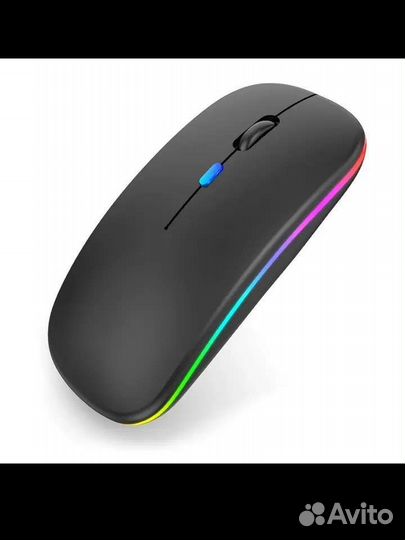Игровая мышь беспроводная бесшумная новая