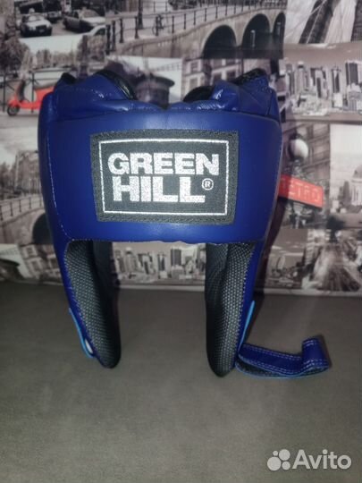 Боксерский шлем Green Hill