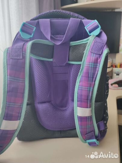 Портфель, рюкзак школьный + пакет для сменки
