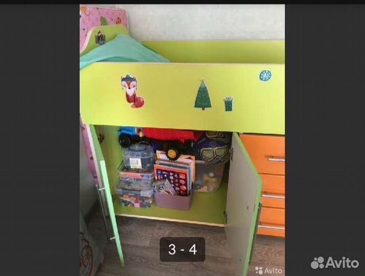 Кровать-чердак