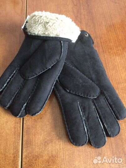 Мужские перчатки зимние,натуральные,новые