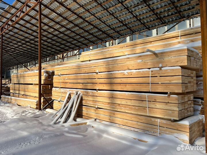 Доска обрезная 25х150х6000мм от производителя