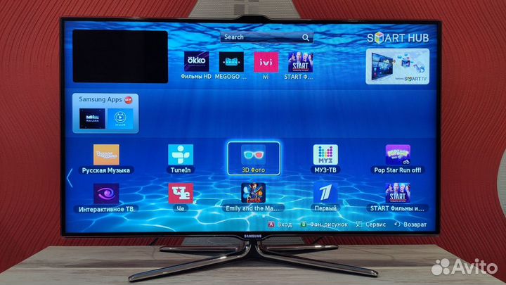 Телевизор Samsung 3D Full HD SMART TV UE40ES7507U