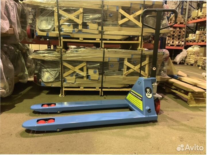 Гидравлическая тележка рохля 2,5 тонны