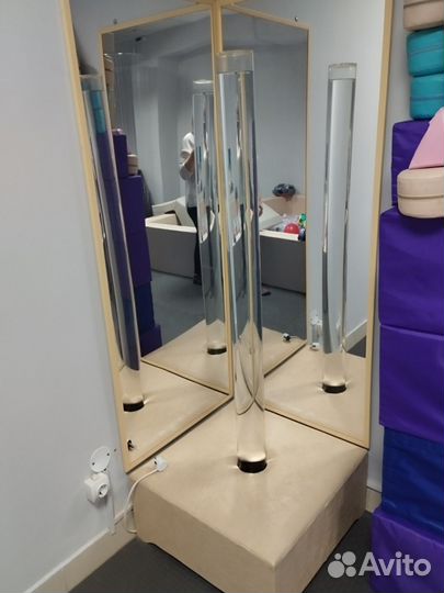 Воздушно пузырьковая колонна, сенсорный уголок