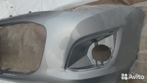 Бампер Калина 2 передний цвет Рислинг 610