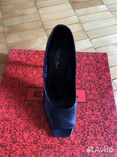 Туфли черные, б.у