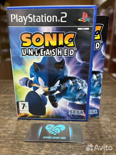 Sonic Unleashed. Лицензия для Playstation 2 PS PS2