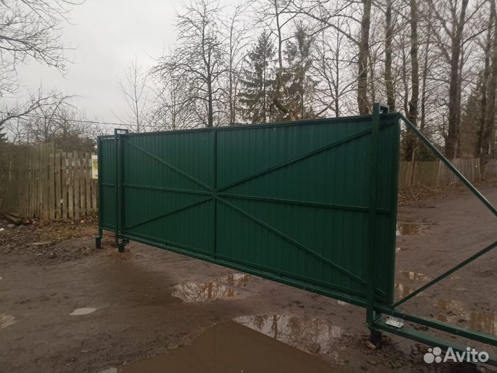 Откатные ворота m-5006