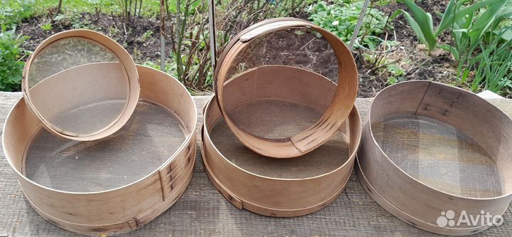 Сито для муки старинное, береста