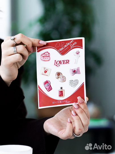 3D стикеры оптом от производителя