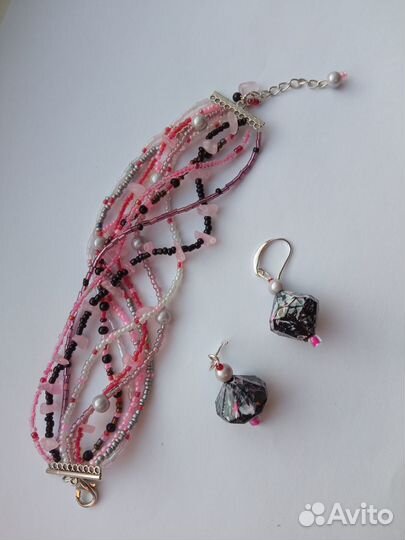 Яркие летние браслеты ручная работа