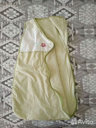 Конверт для пеленания на молнии, теплый