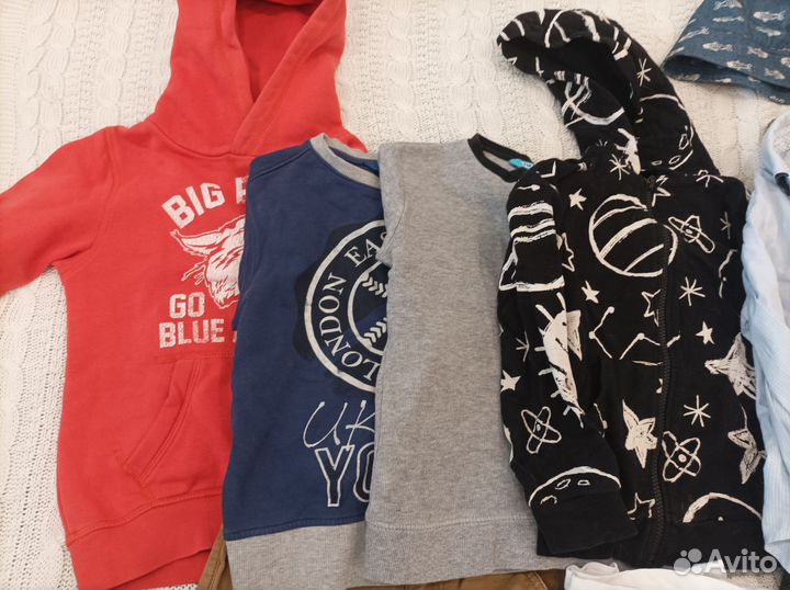 Пакет одежды на мальчика 110 - 116 - 122