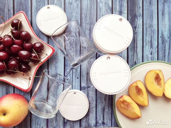 Баночки для йогурта redmond 4 шт