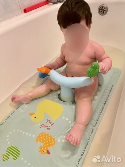 Стульчик для купания с ковриком