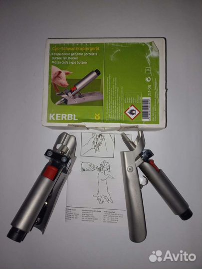 Газовый аппарат для купирования хвостов, паяльник