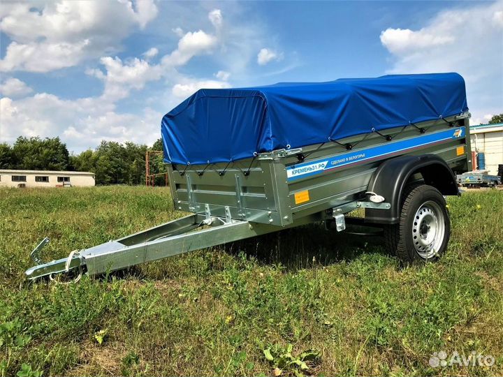 Прицеп 2,0х1,3х0,5 Кремень тент300