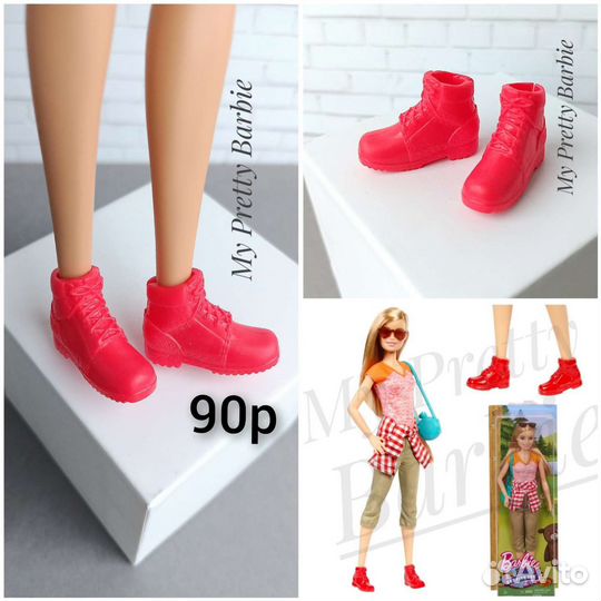 Обувь от кукол Барби и подобных - сапожки