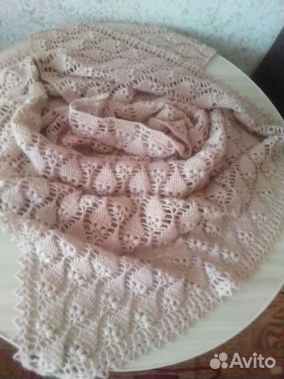 Шаль ручной работы