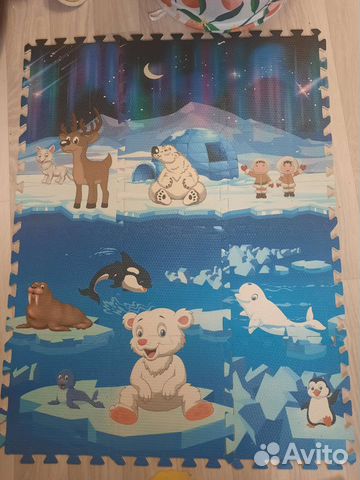 Детский коврик пазл