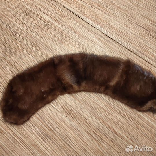 Меховой воротник норка