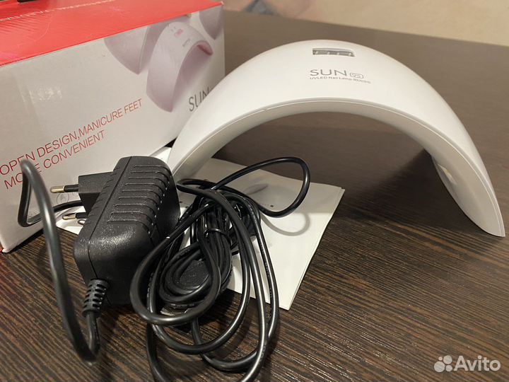 Лампа для маникюра SUN 9s с сенсором и дисплеем