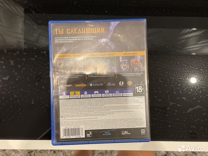 Игра mortal kombat на ps4