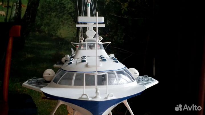 Судно на подводных крыльях Комета СССР модель