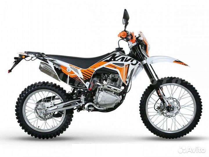 Мотоцикл kayo T2 300 enduro PR 21/18 с птс