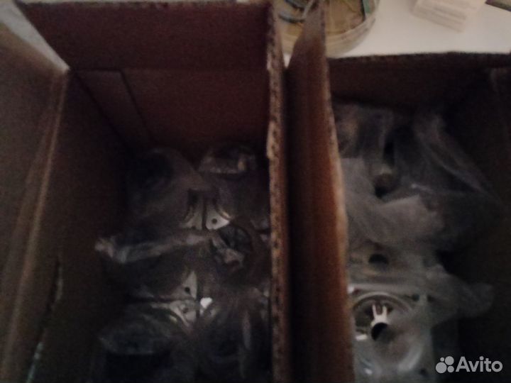 Ножка Опора мебельная металл d30х85мм, хром 24 шт